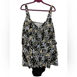 Swim Solutions one piece swimsuit 24W
